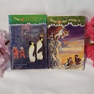 Mary Pope Osborne Magic Tree House Paperback 2pc Book Bundle: Series #7 & #40